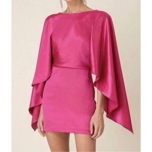 Line And Dot from revolve - Rosie Cape Dress - Snagged & Bagged size XS